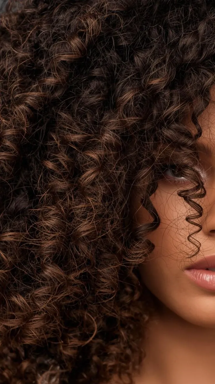 Curl close-up