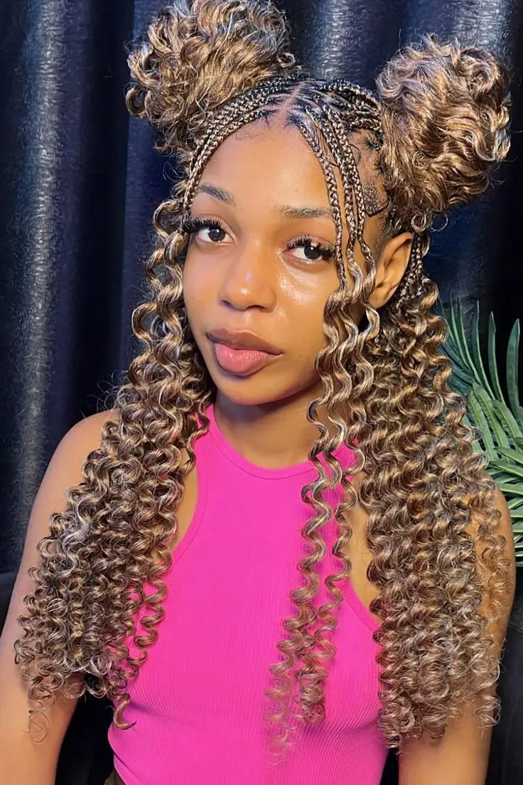 Braided curls